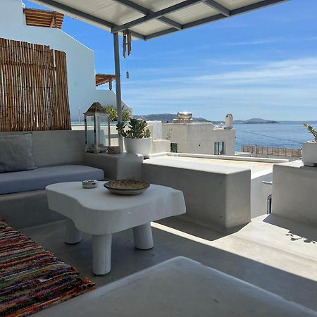 Mykonos Tourlos Nests - Sea View Escape Apartment Luaran gambar