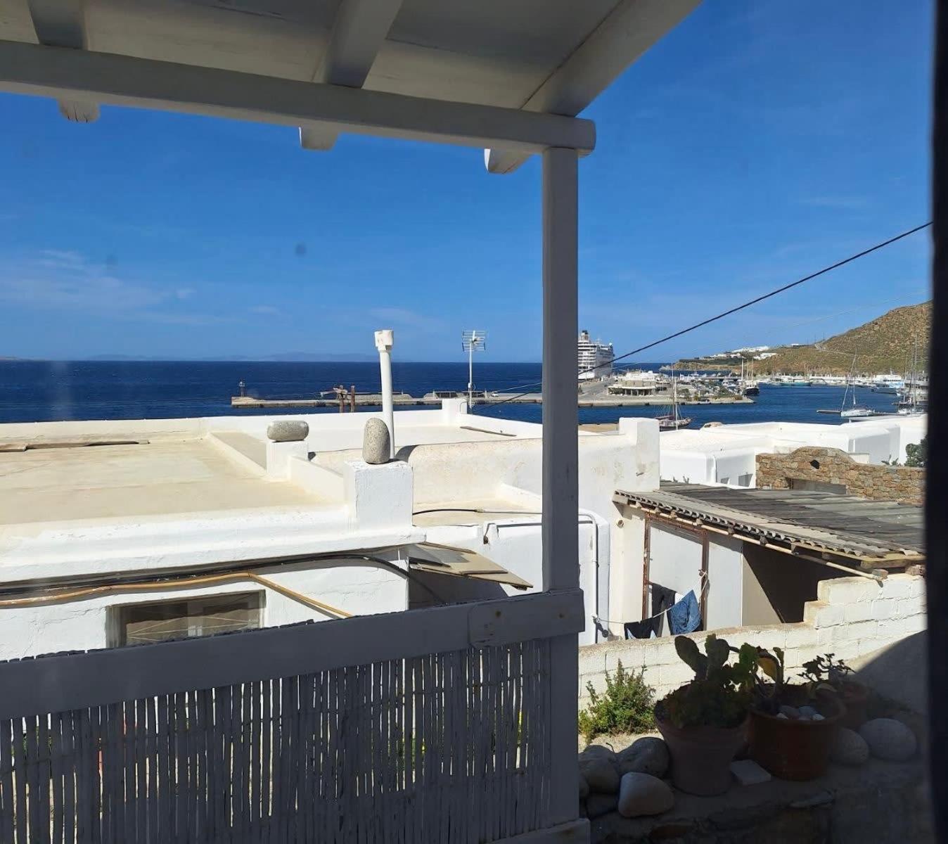 Mykonos Tourlos Nests - Sea View Escape Apartment Luaran gambar