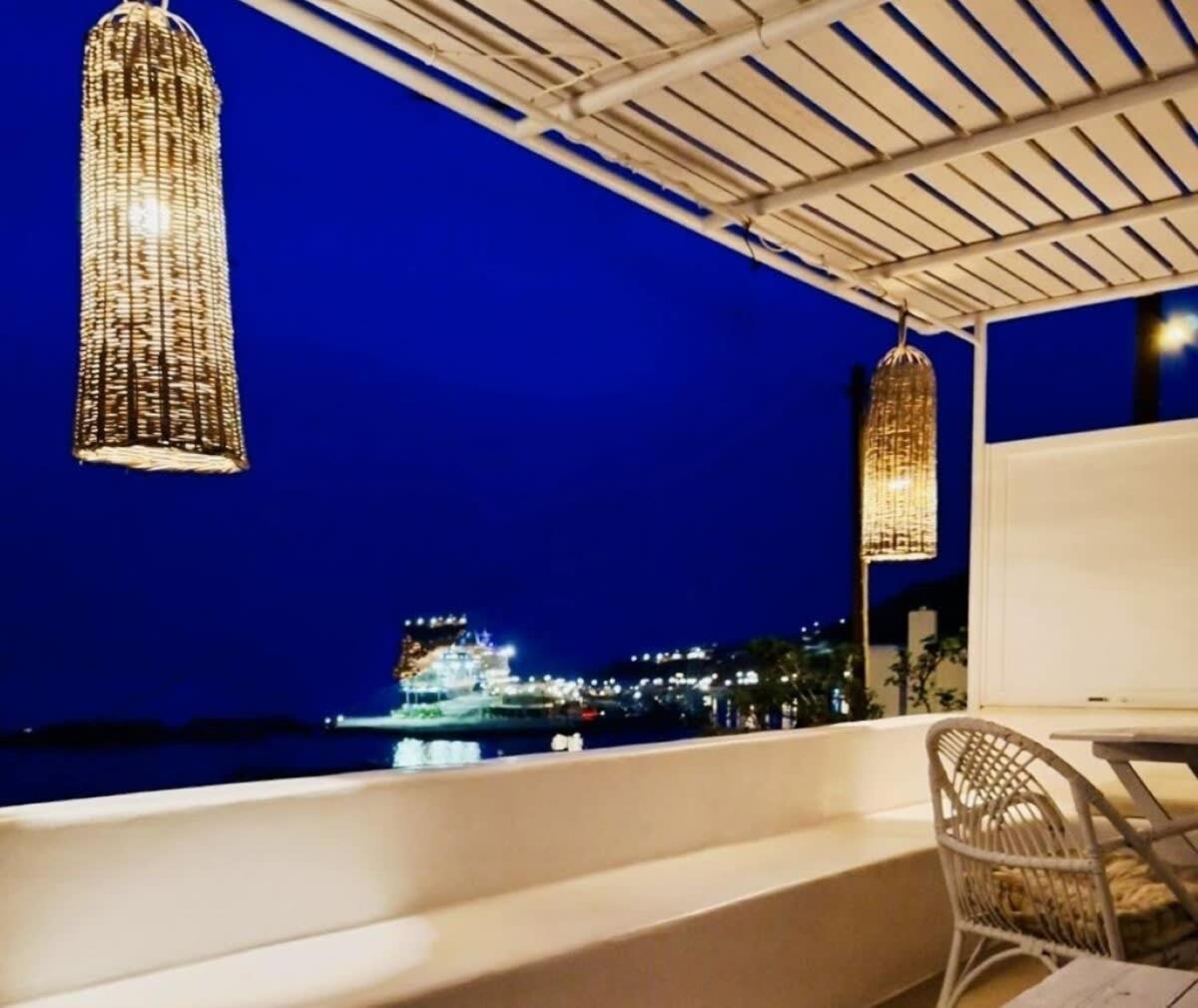 Mykonos Tourlos Nests - Sea View Escape Apartment Luaran gambar