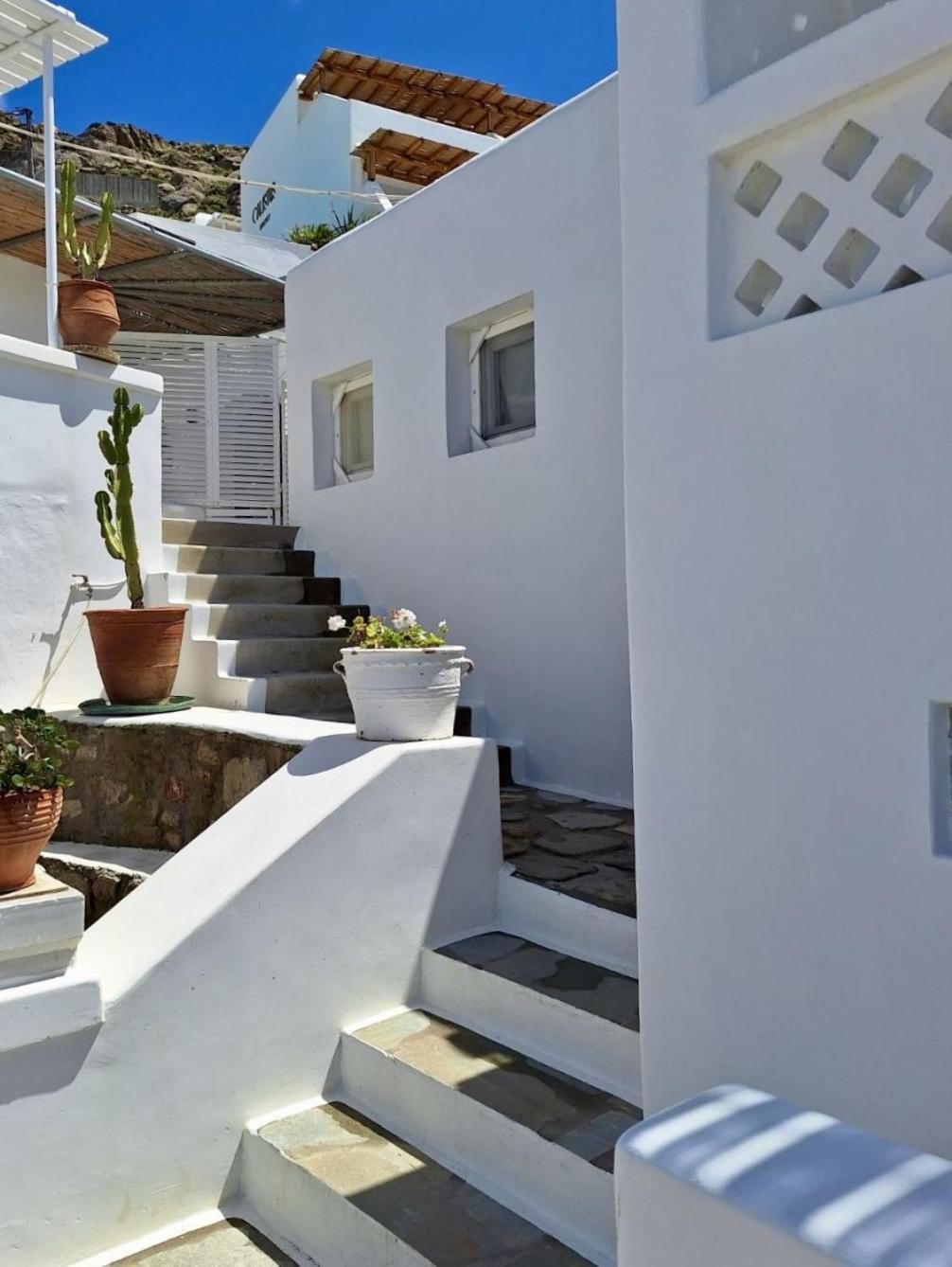 Mykonos Tourlos Nests - Sea View Escape Apartment Luaran gambar