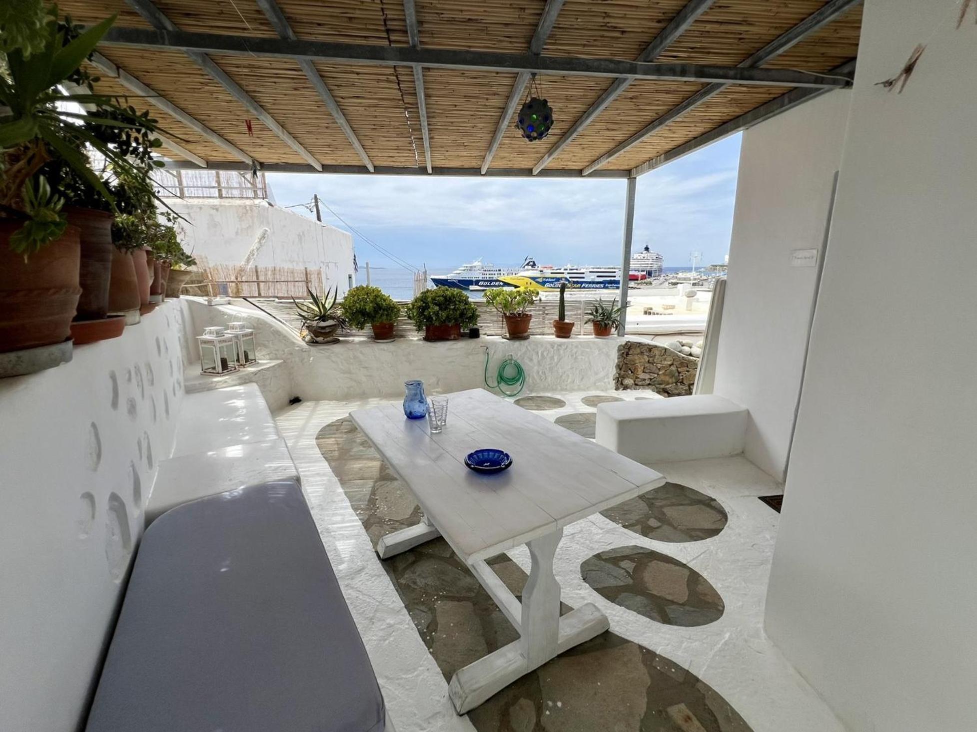 Mykonos Tourlos Nests - Sea View Escape Apartment Luaran gambar