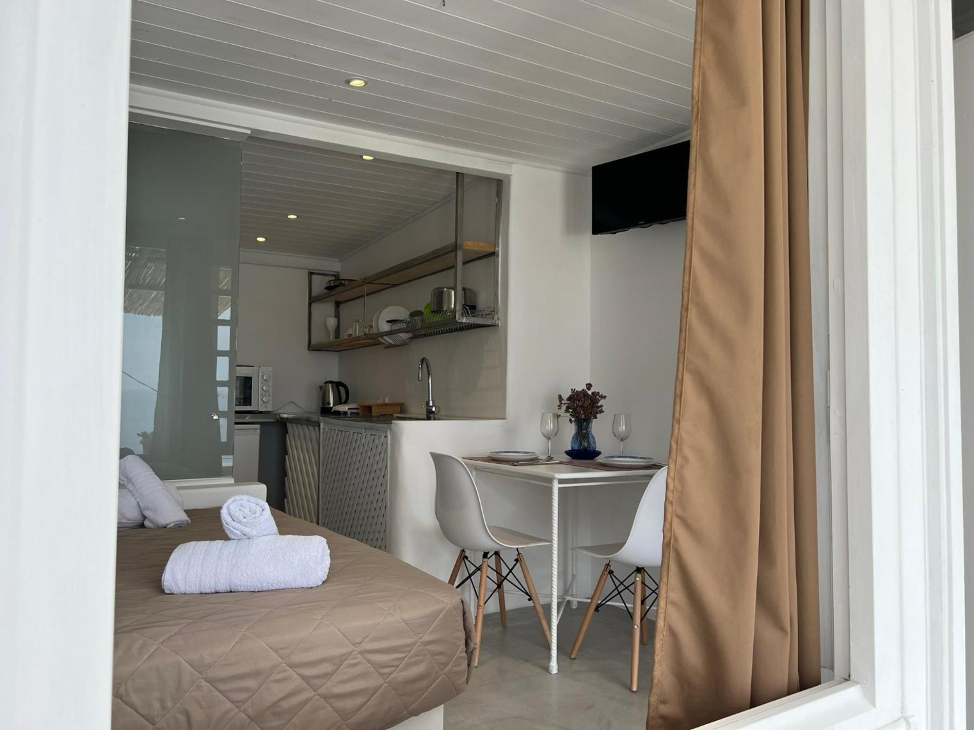 Mykonos Tourlos Nests - Sea View Escape Apartment Luaran gambar