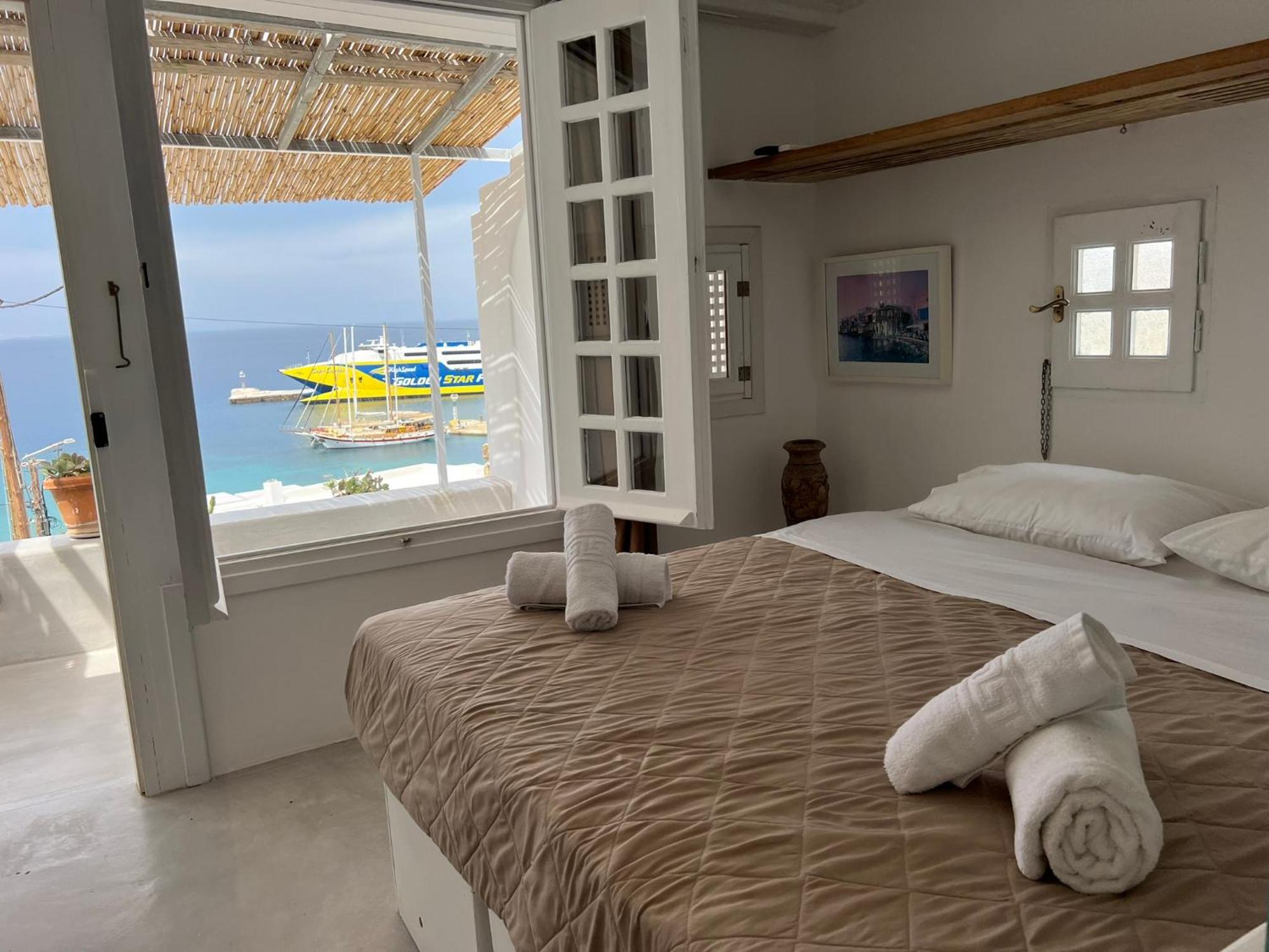 Mykonos Tourlos Nests - Sea View Escape Apartment Luaran gambar