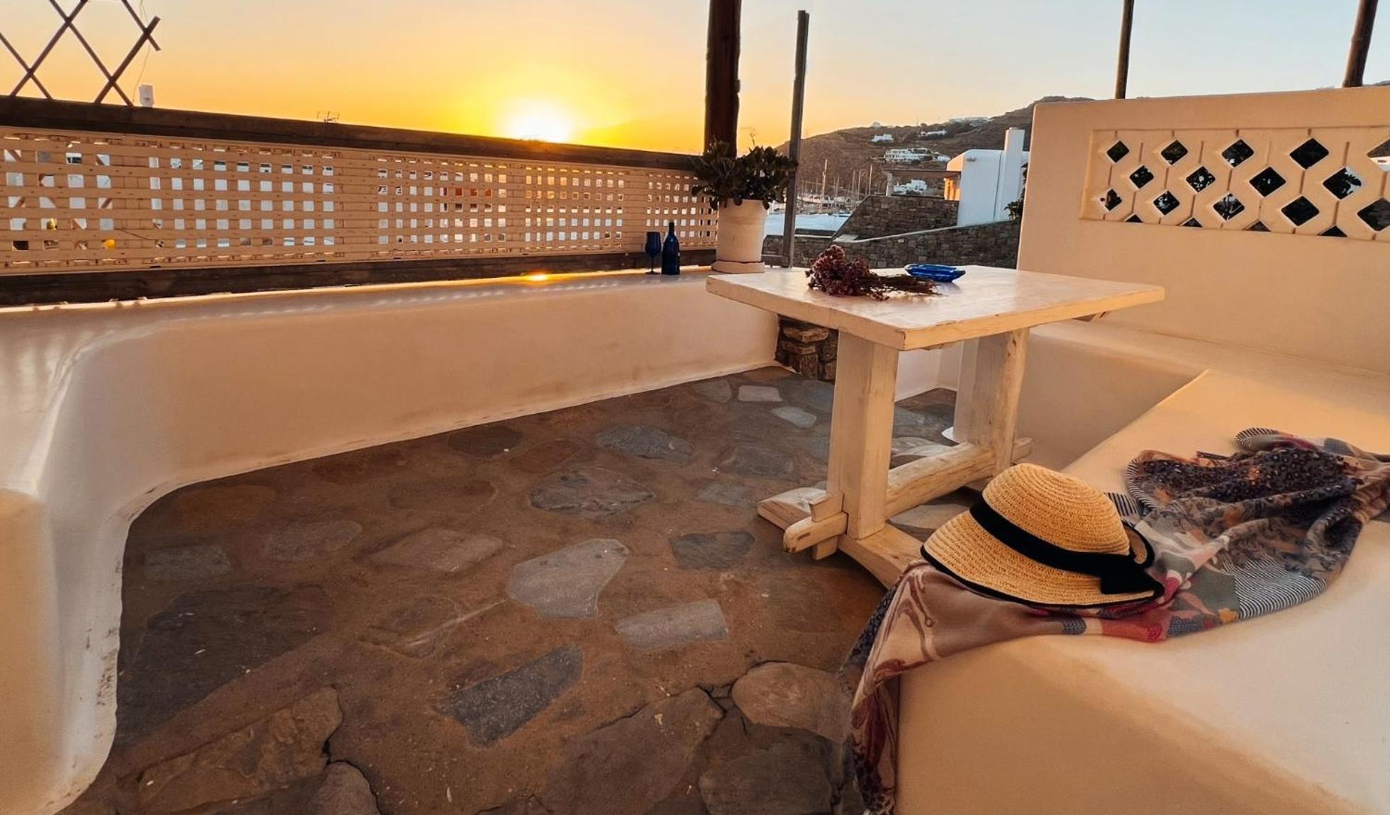 Mykonos Tourlos Nests - Sea View Escape Apartment Luaran gambar